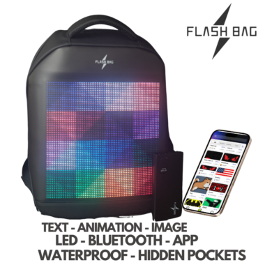 Flash-Bag Backpack LED Smart Rugzak