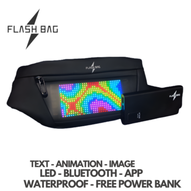 Flash Bag Sling Bag LED Heuptas