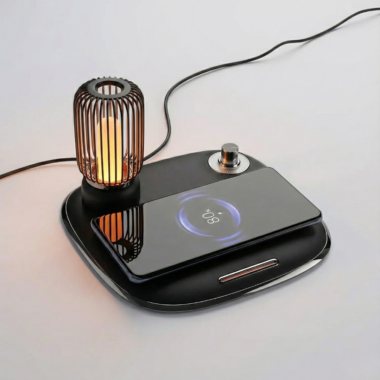 Mood Charge - Draadloze smartphone oplader met dimbaar sfeerlamp