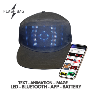 Flash Bag Snap Back LED Pet